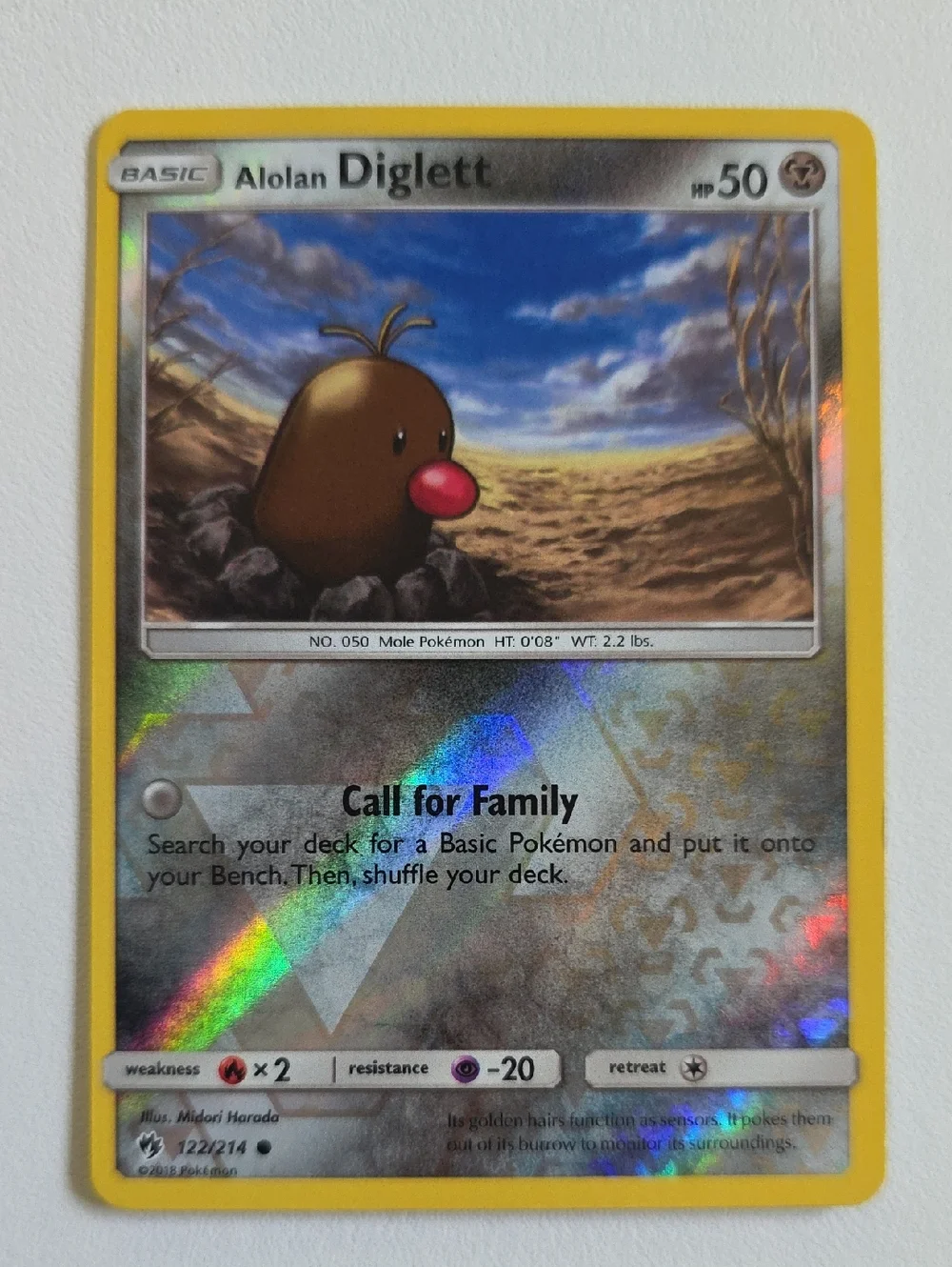Pokemon Diglett And Dugtrio Card Lot - Alolan